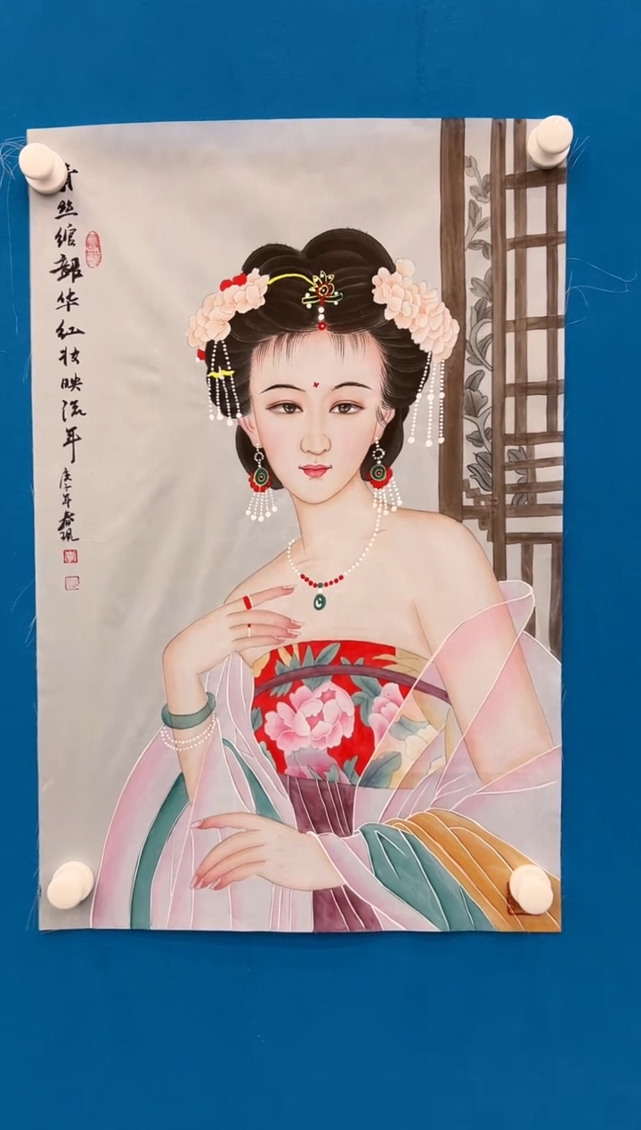 国画李春现展览精品