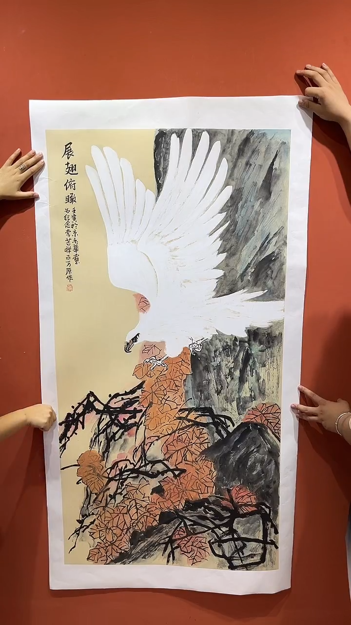 国画郑乐华手绘绘画作品26-25