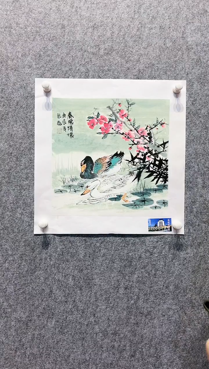 国画张敬-1平尺-国画作品