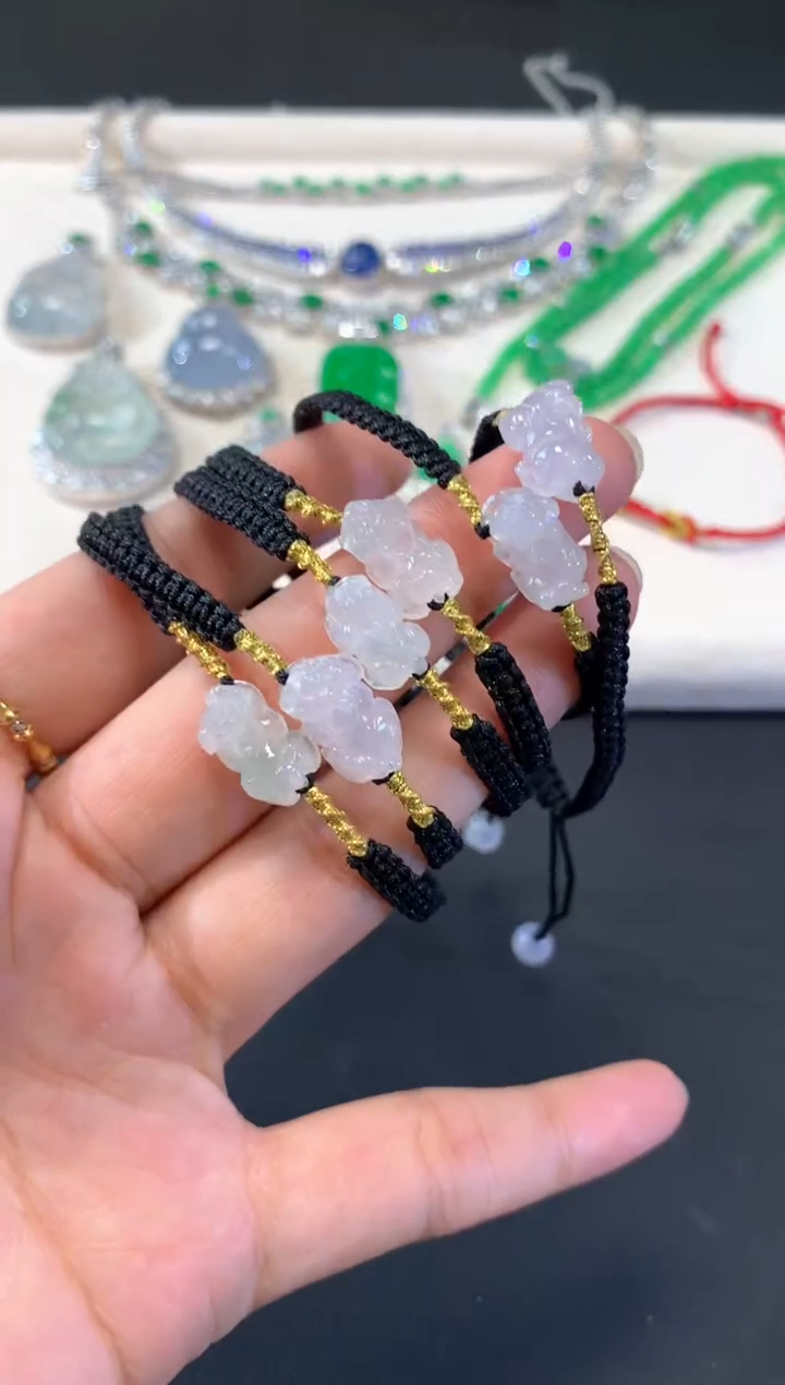 【闪购商品】翡翠手绳未镶嵌A206|(多样性发货）拍一发一