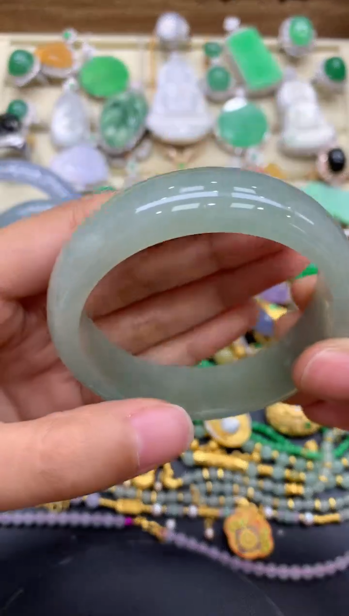 【闪购商品】翡翠手镯未镶嵌404-中国好珍宝