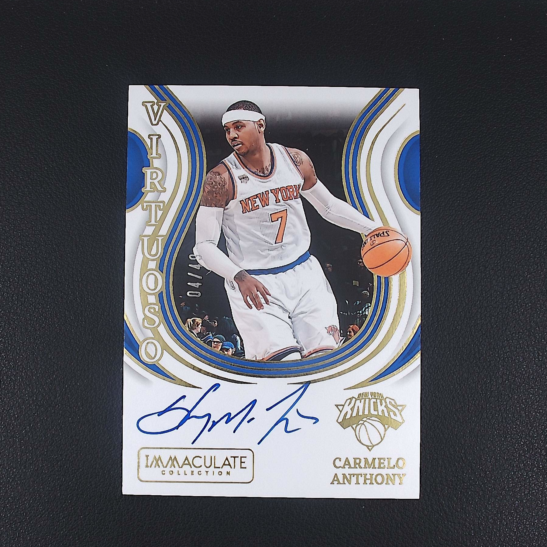 卡梅隆安东尼 49编 IMM 帕尼尼NBA国宝手提签字球星卡