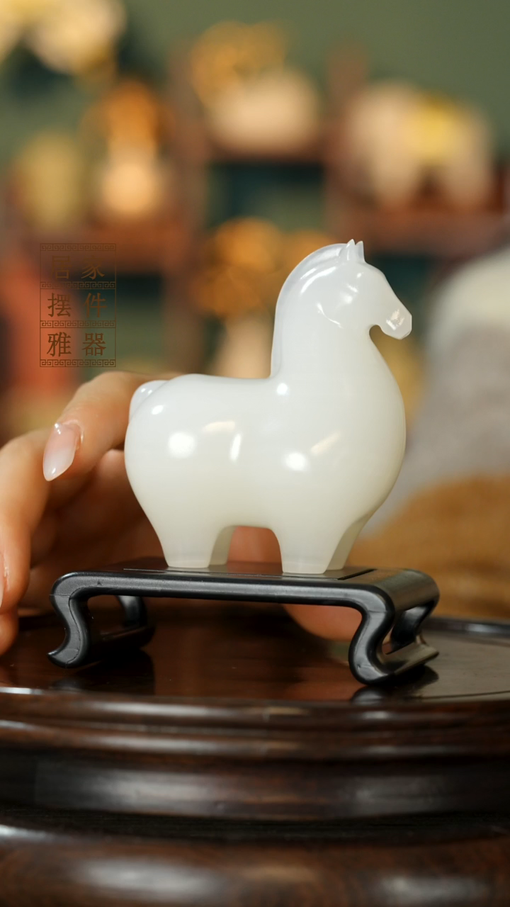 玉《马到成功》摆件