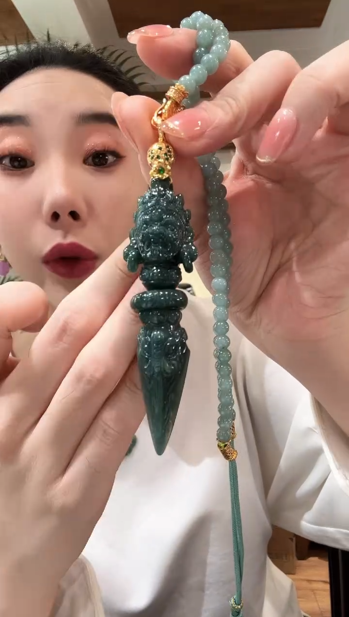 【闪购商品】翡翠颈饰未镶嵌国风