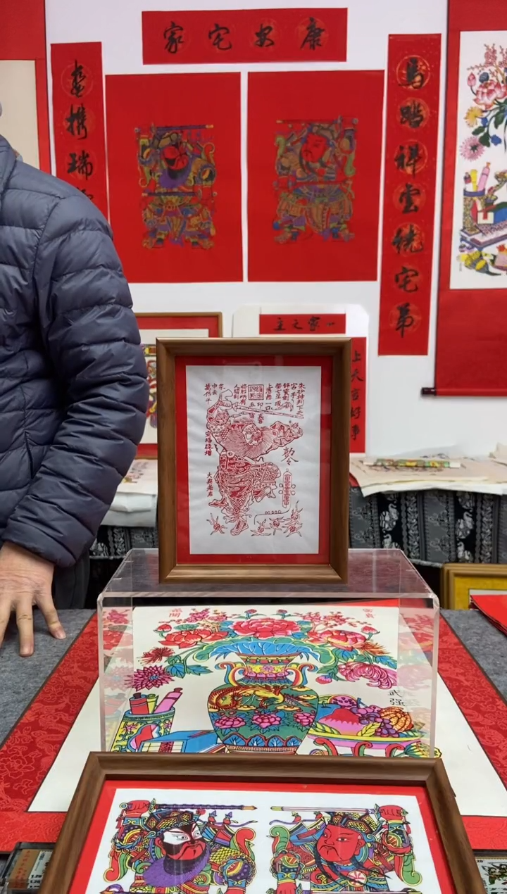 朱拓钟馗摆台手工制作精品