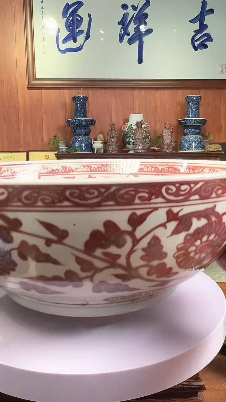 摆件陶景德镇精美陶瓷缸