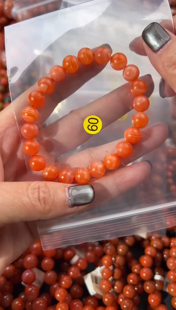 未镶嵌手串南红玛瑙8+