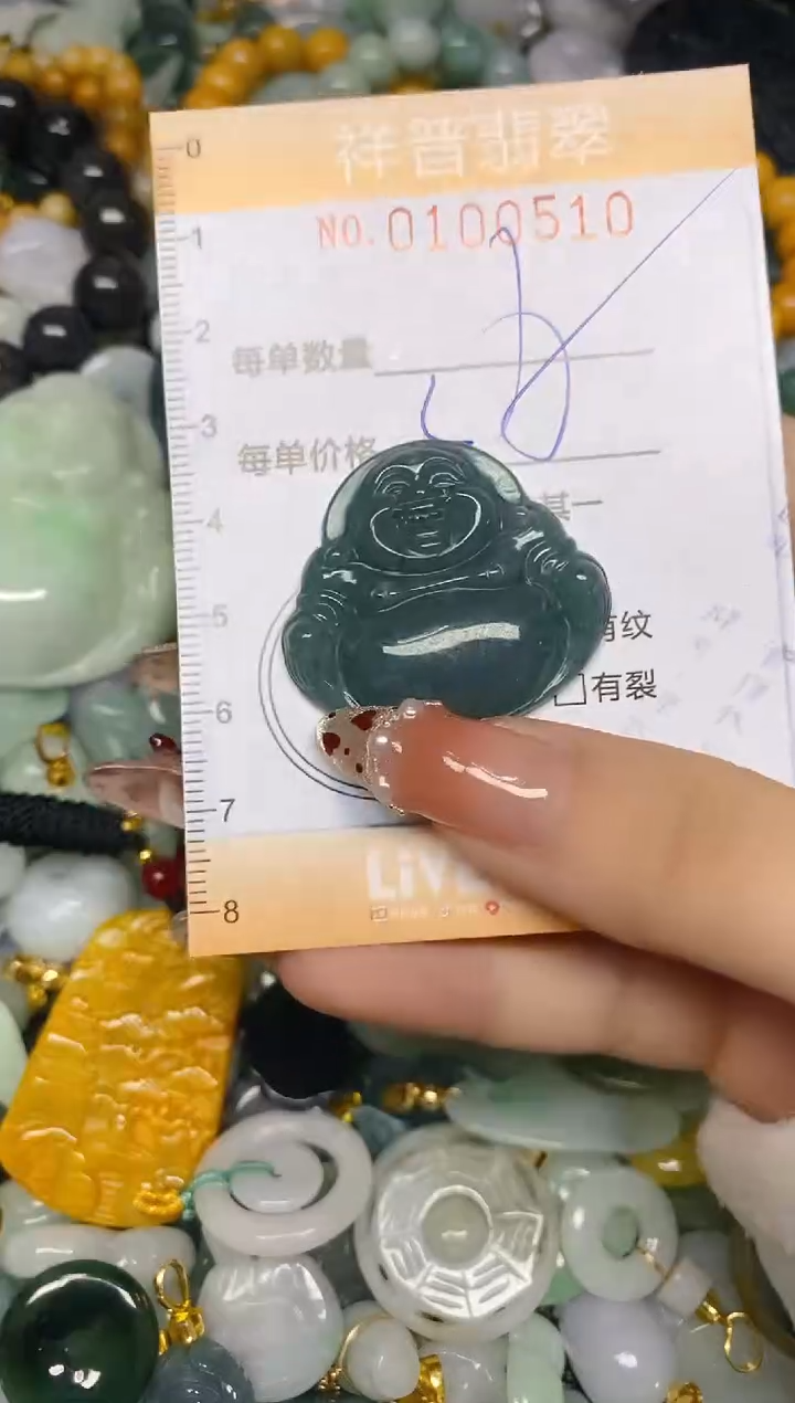 【闪购商品】翡翠颈饰未镶嵌闪购0100510
