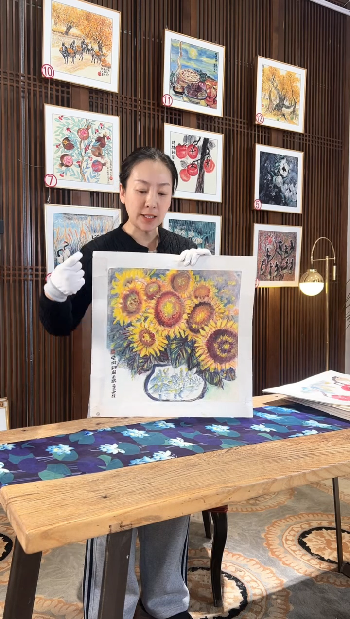 版画耿玉琨名章限量版画S
