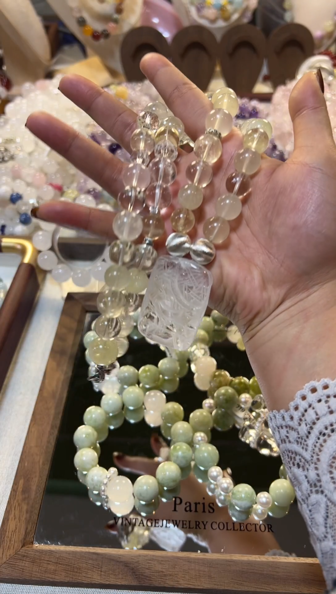 未镶嵌手串水晶（拍三单）天然水晶 