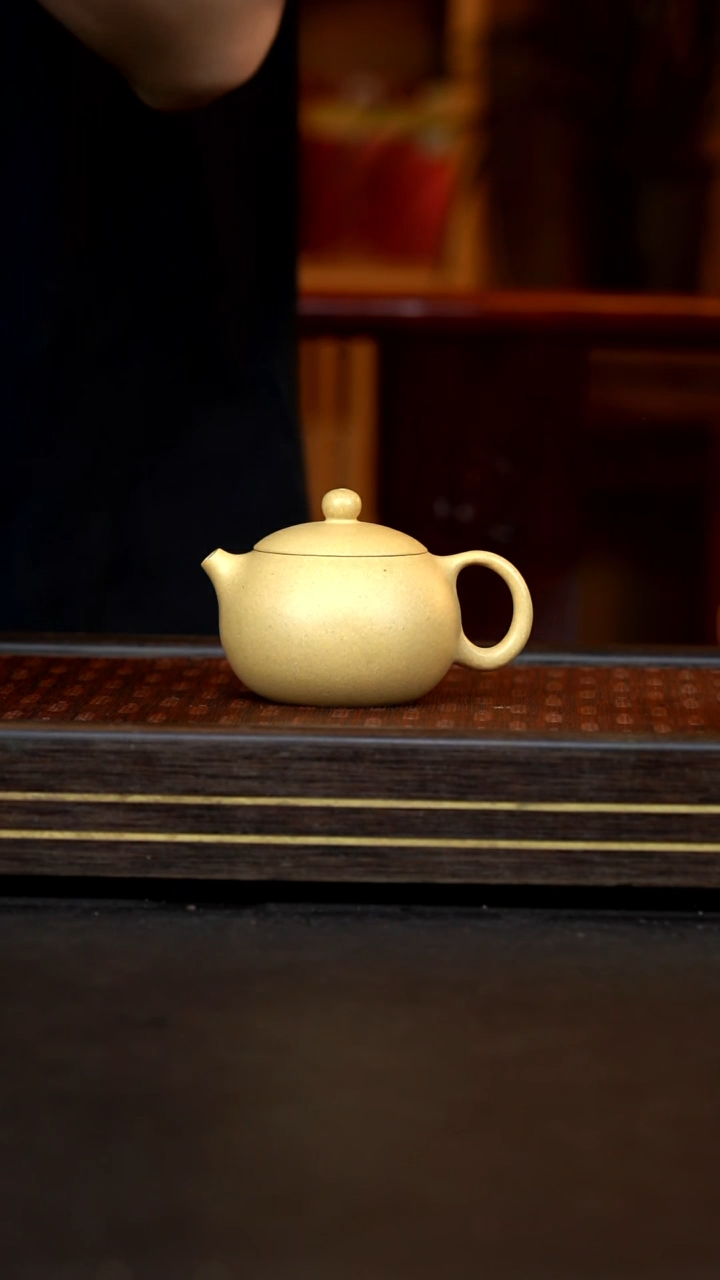 茶壶紫砂西施  大水潭本绿  180cc