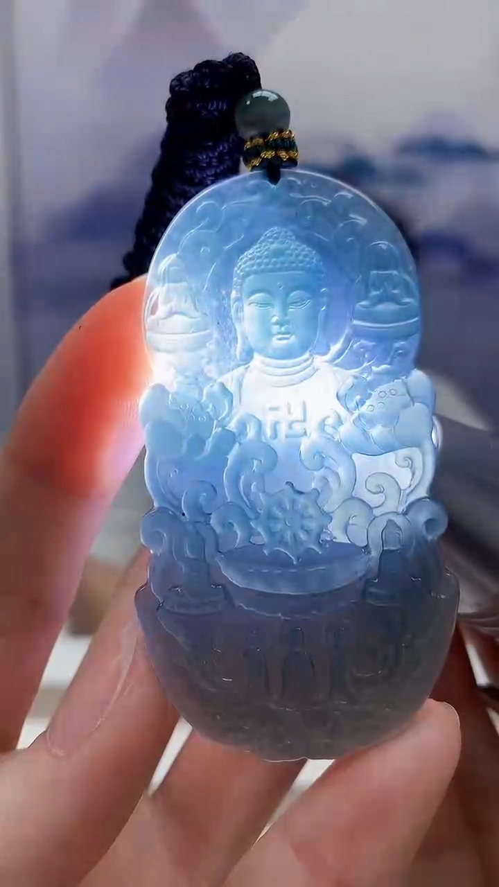 未镶嵌定制翡翠4917ry-毛货挂件39