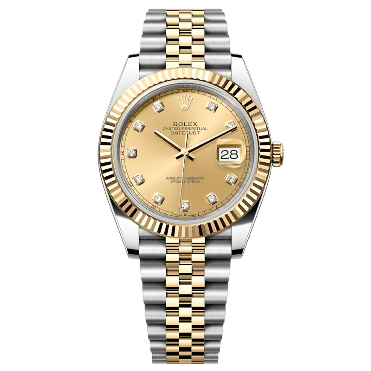 99新 Rolex/劳力士 哈奢馆/名表/日志126333/41mm/22年全套
