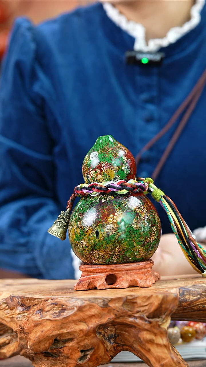 【闪购商品】294—光岳葫天然大漆酒葫芦不含漆珠