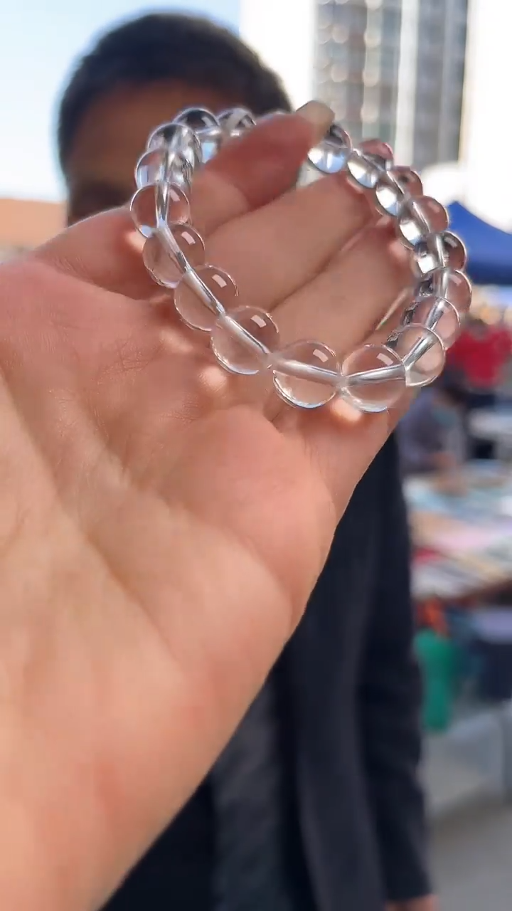 水晶手链未镶嵌天然AA手串多样性发一10mm