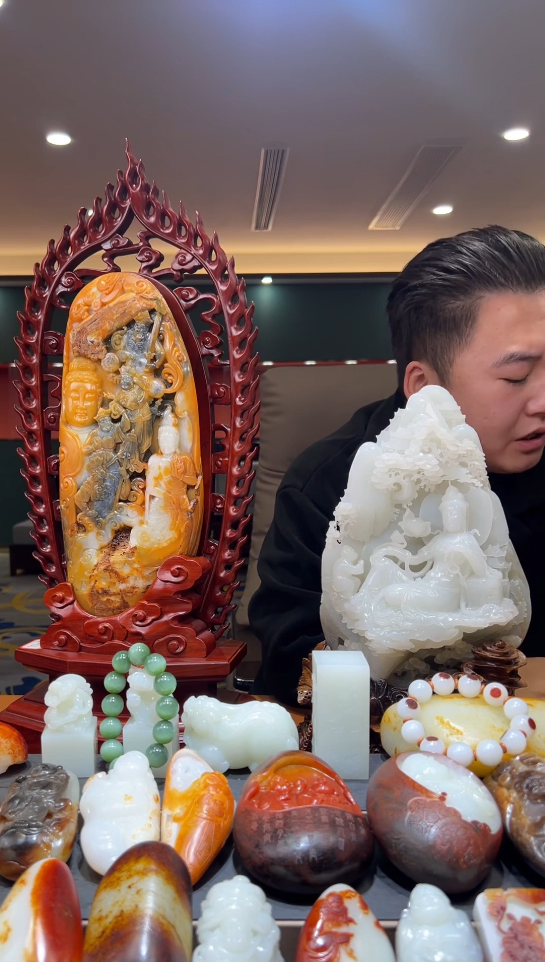 未镶嵌和田玉把件繁*和田玉