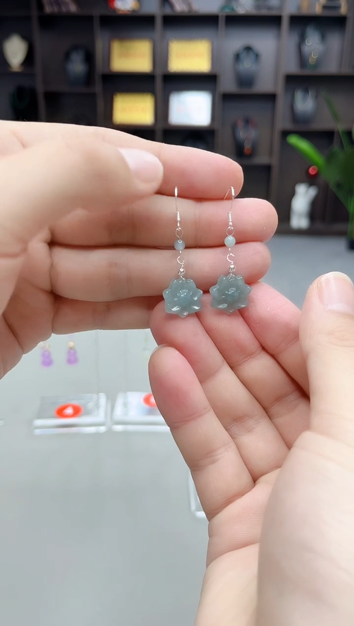 未镶嵌翡翠耳饰X06