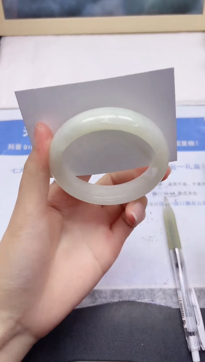 和田玉手镯未镶嵌314-56.2