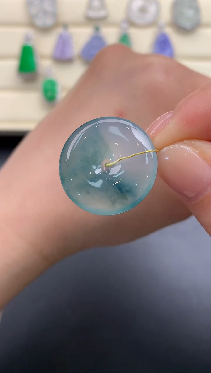 【闪购商品】翡翠颈饰未镶嵌Q175    