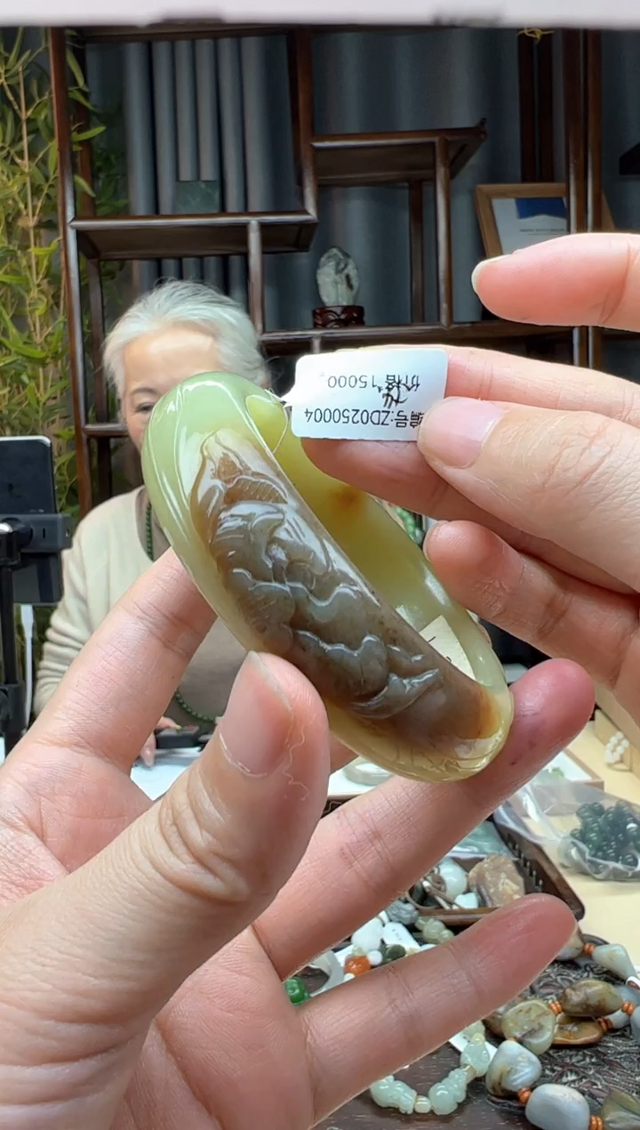 【闪购商品】和田玉颈饰未镶嵌手镯 54