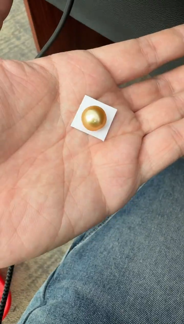 海水珍珠裸珠DF 海水金珠