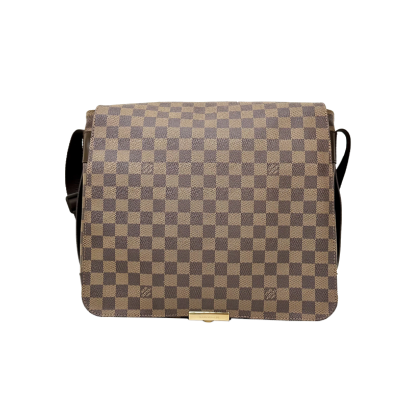 99新 LouisVuitton/路易威登 lv棋盘格男士斜挎包