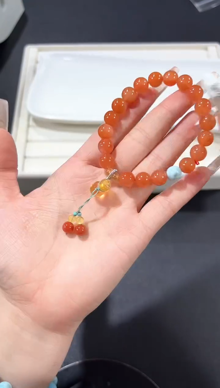 未镶嵌手链水晶94r多样性发其一【1条】默认微瑕9mm