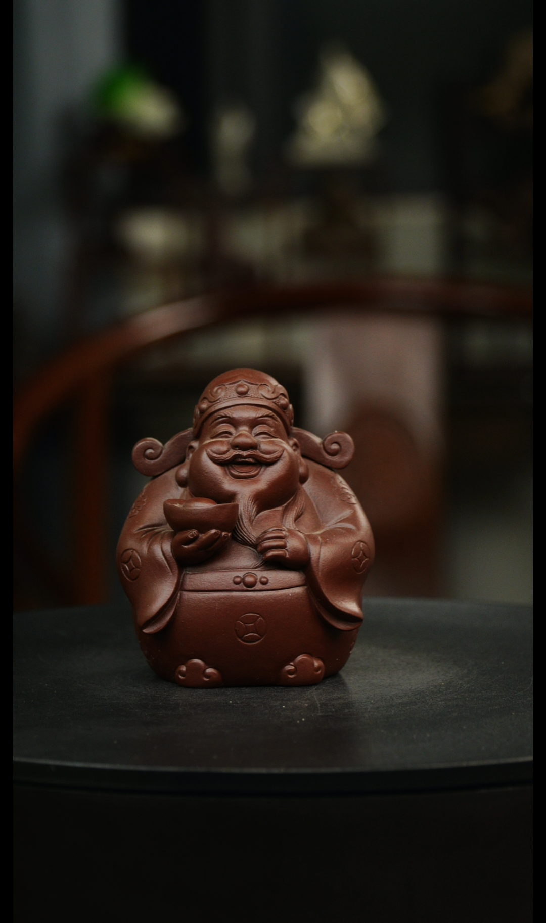 新元宝财神爷 宜兴紫砂