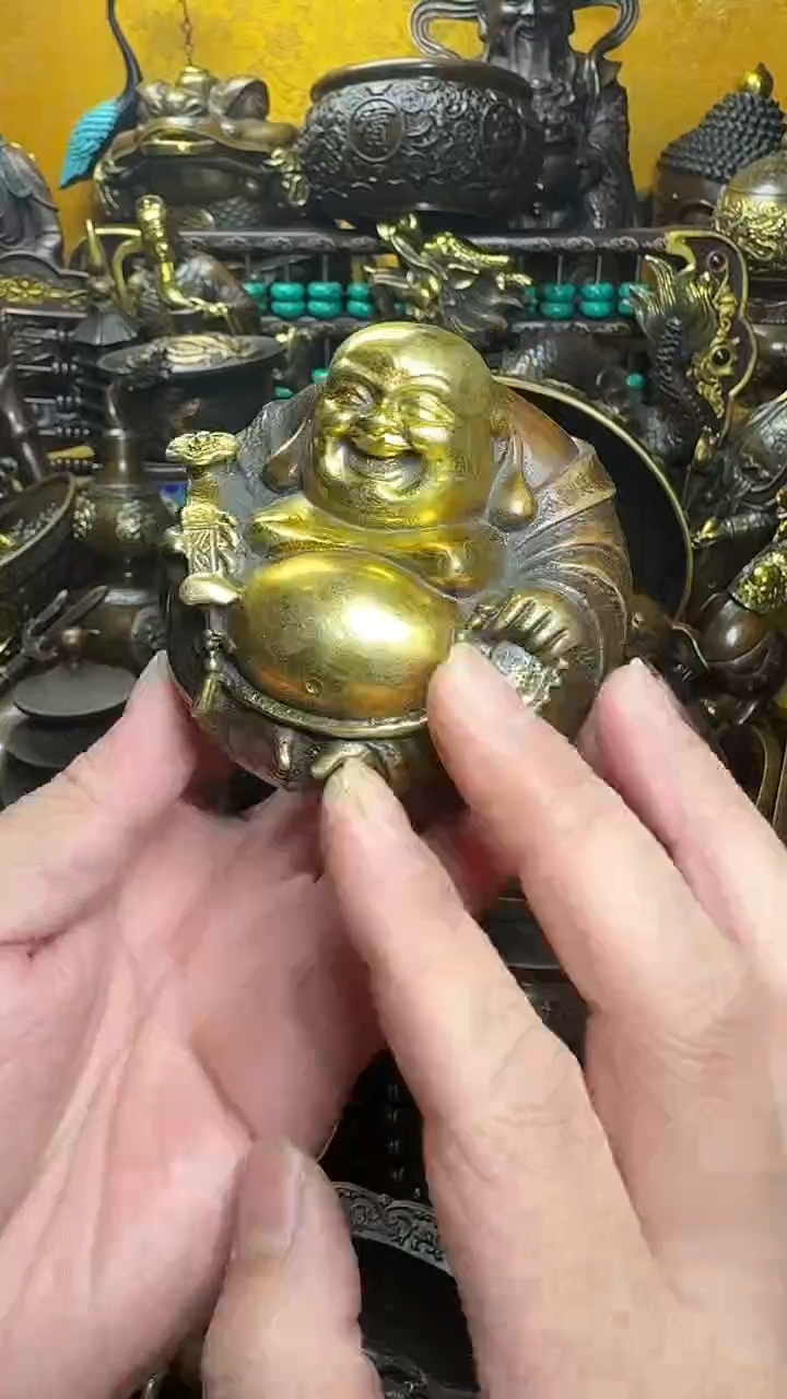 铜器摆件收收藏藏