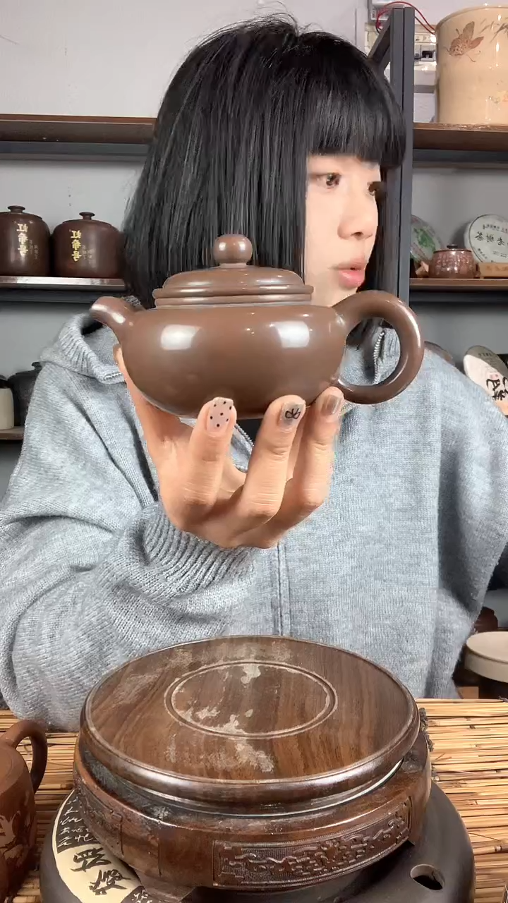 【闪购商品】罐建水紫陶手工水亮壶