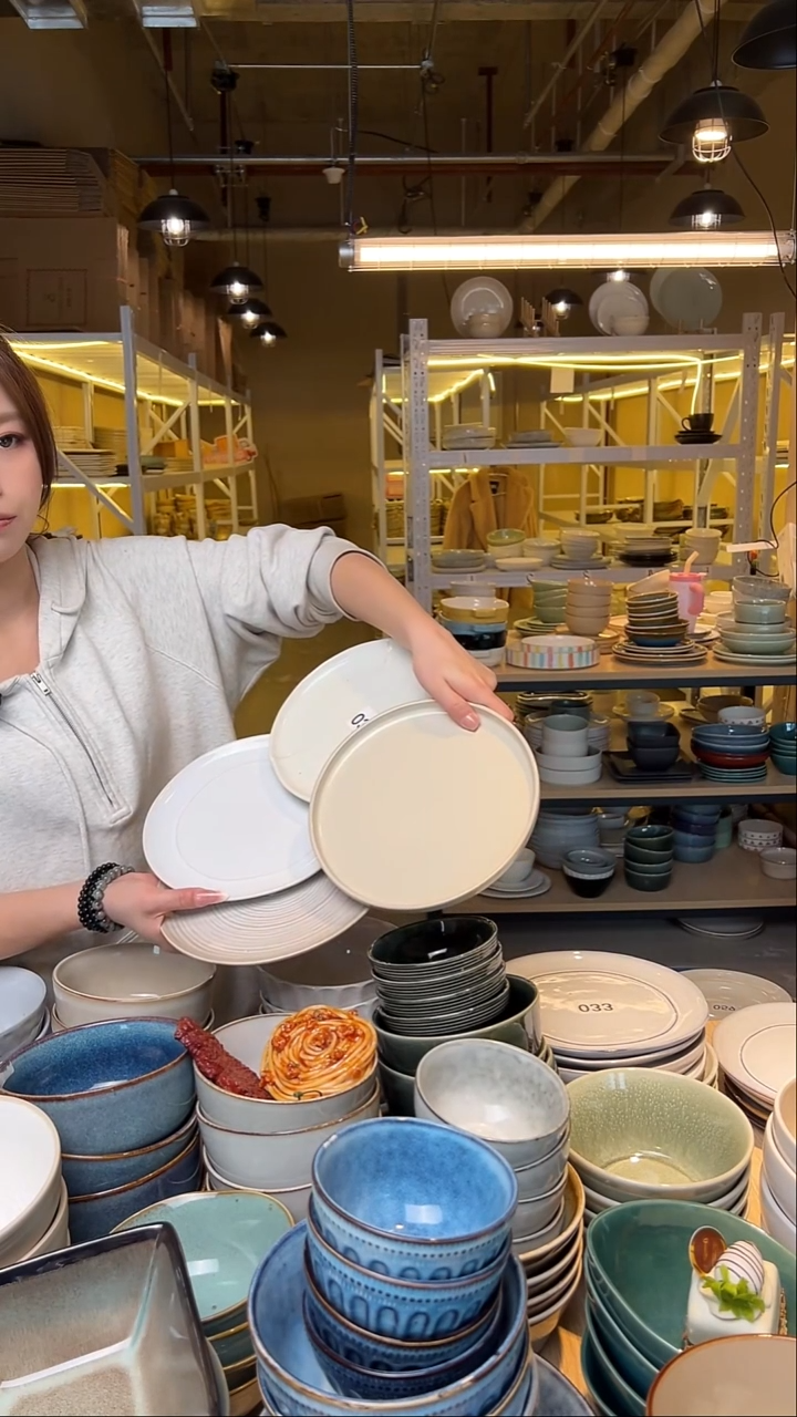 瓷236【瑕疵】外贸尾货窑变釉下彩