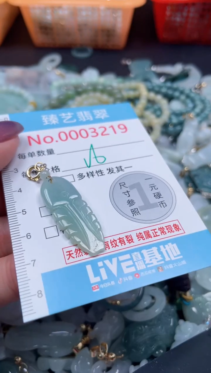 颈饰未镶嵌翡翠3219