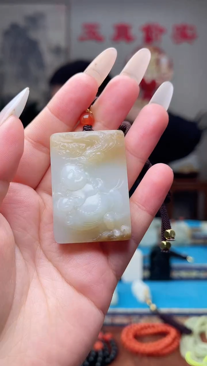 【闪购商品】和田玉挂件未镶嵌1