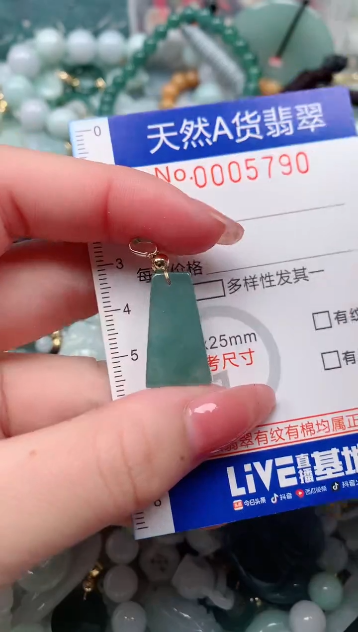 【闪购商品】翡翠颈饰未镶嵌00005790