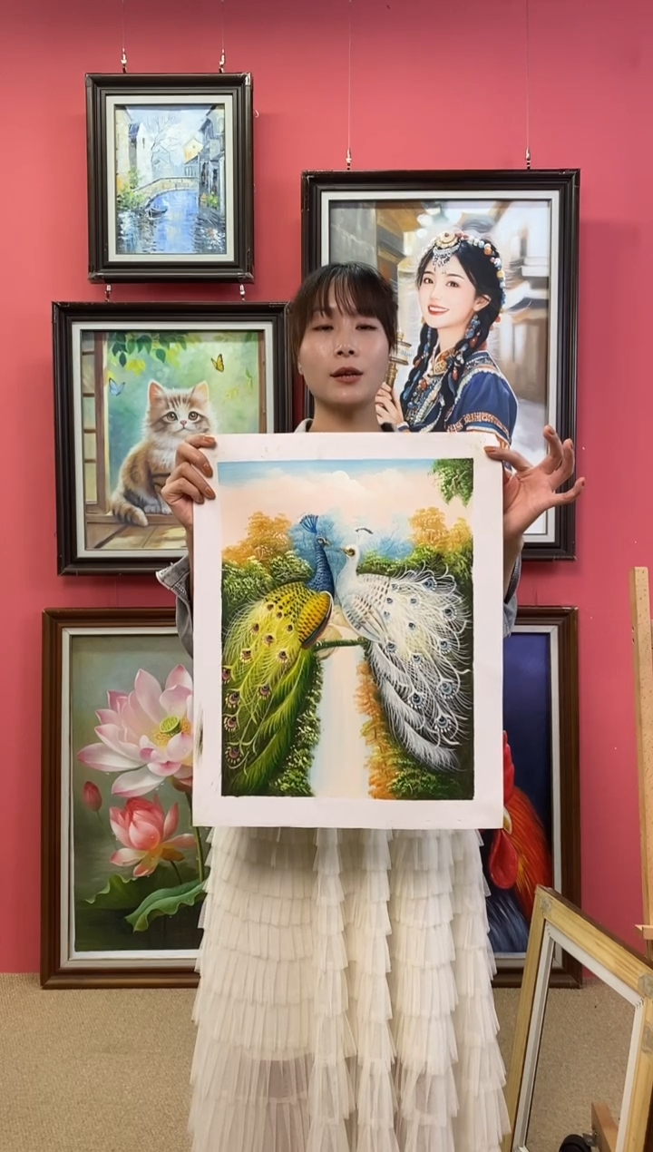 油画用****9 尺寸30*40画芯（不含框） 