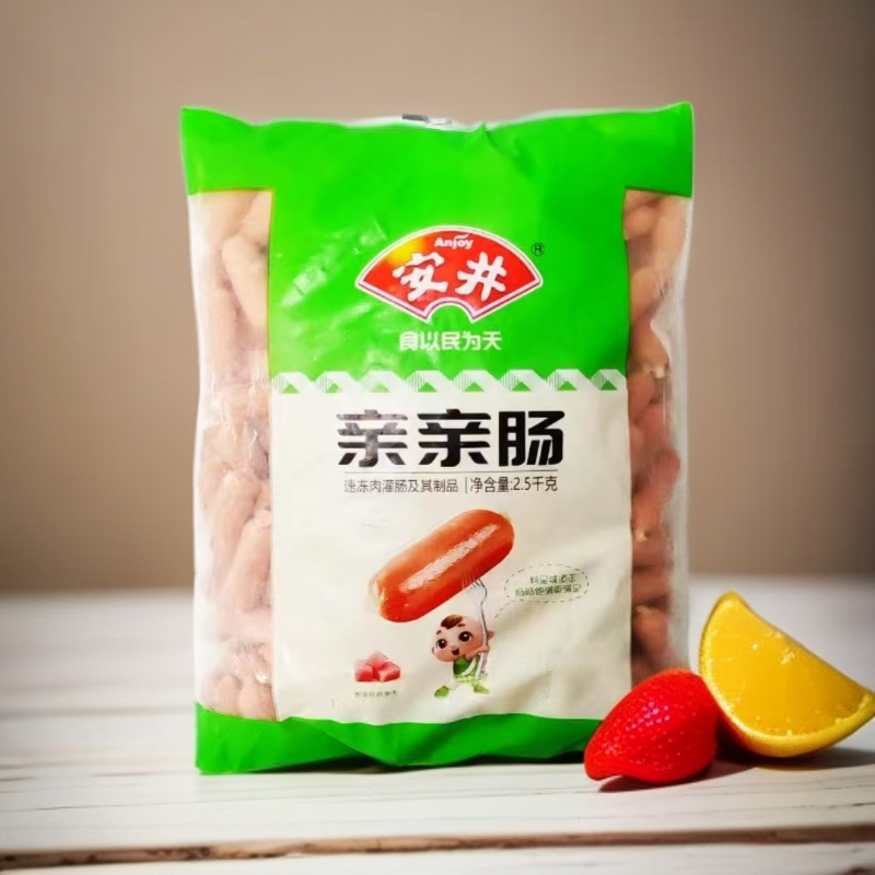 安井亲亲肠5斤装火锅麻辣烫关东煮串串香商用食材批发