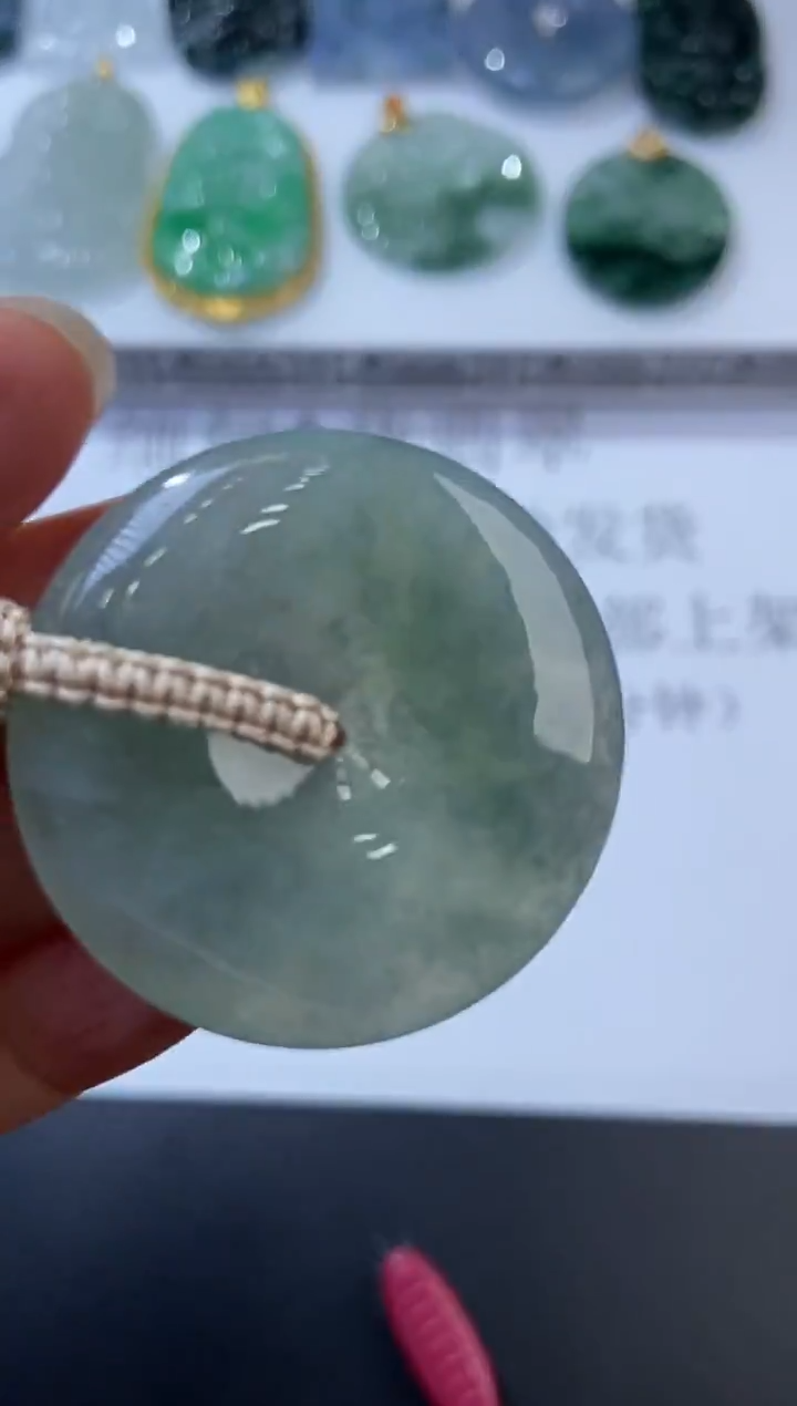 未镶嵌挂件翡翠376510  多人