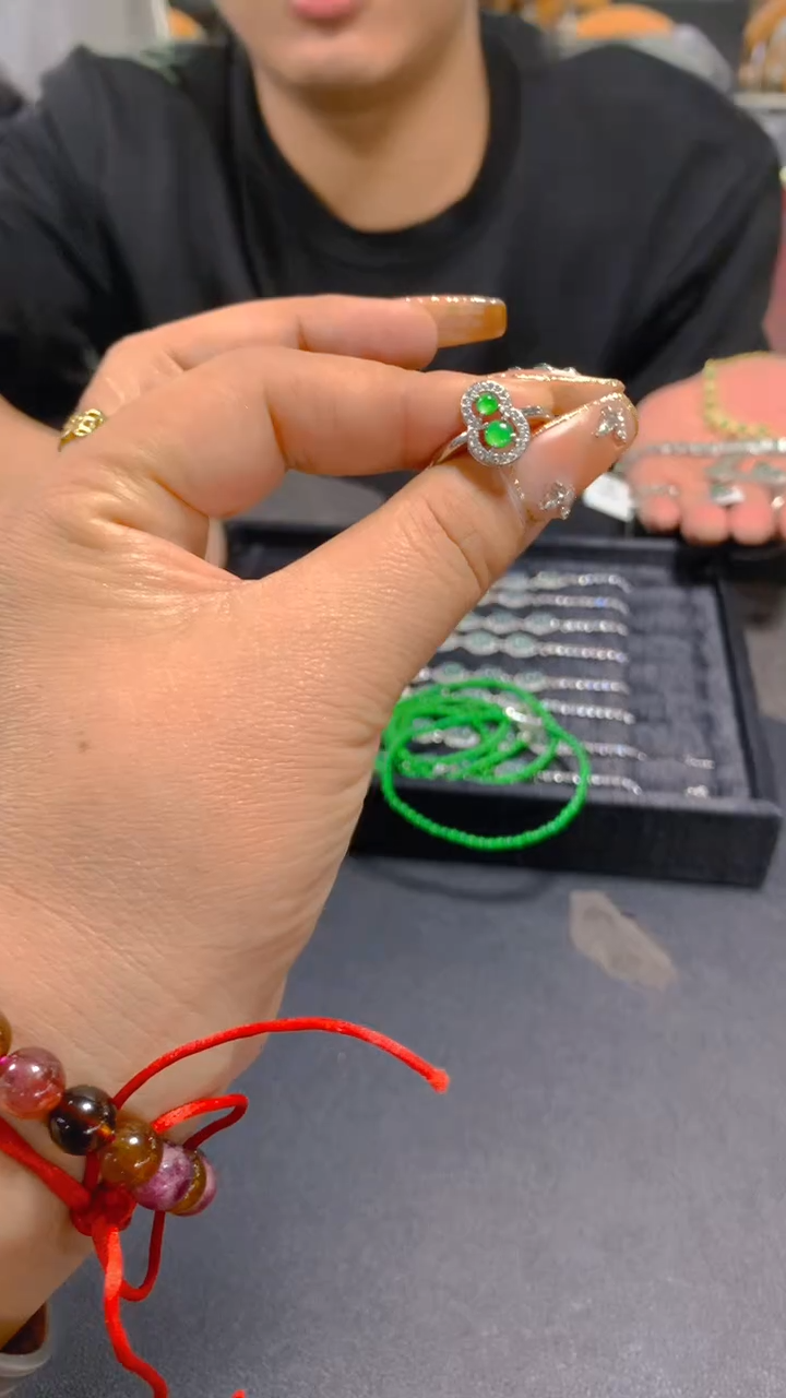【闪购商品】翡翠戒指未镶嵌0581998805多样性发一