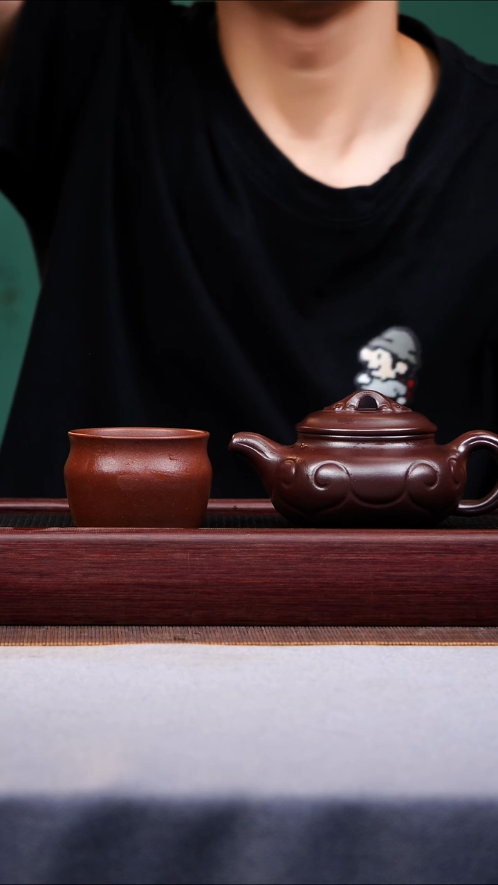 茶壶紫砂宜兴原矿紫砂作品