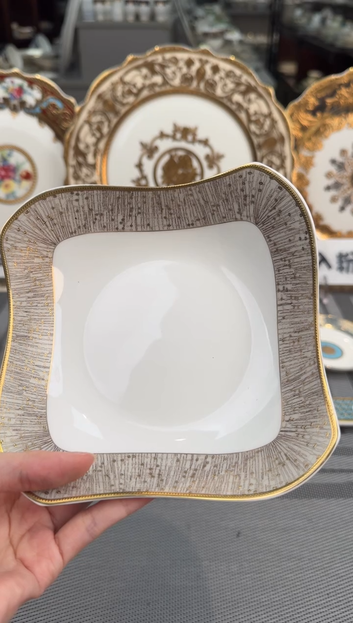 【闪购商品】瓷片6英寸沙拉碗福利款 2个