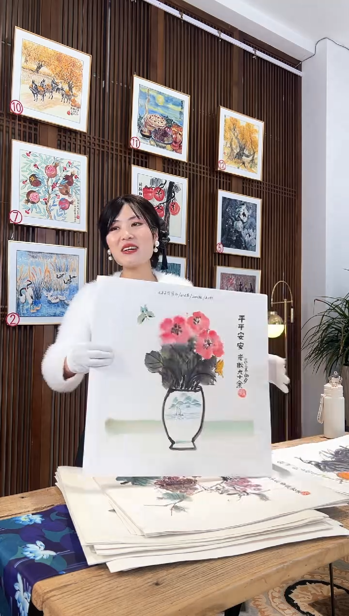 版画版画耿玉琨名章限量版画S