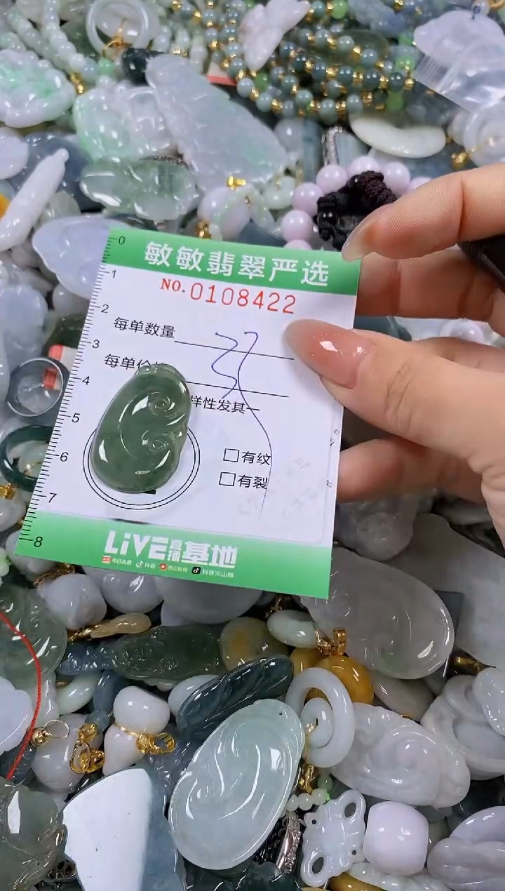 【闪购商品】翡翠颈饰未镶嵌闪购0108422