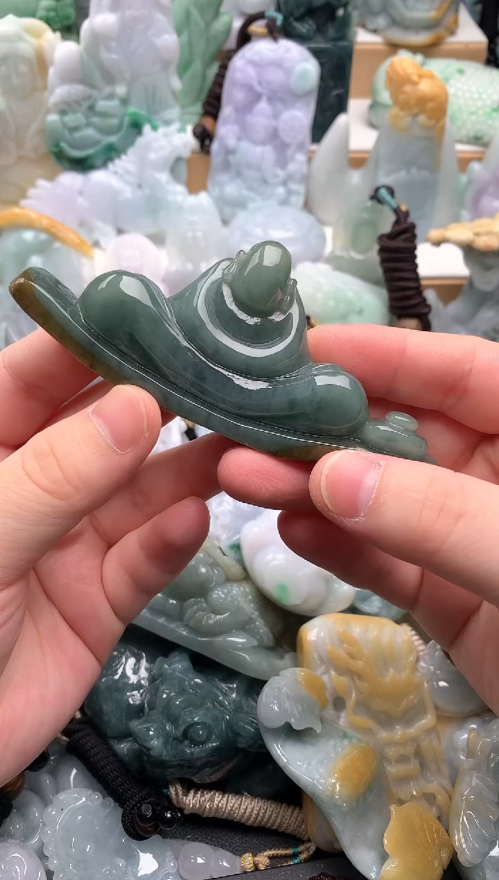吊坠(不含链)未镶嵌翡翠1