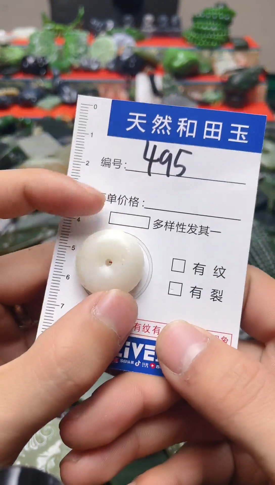 颈饰未镶嵌和田玉495