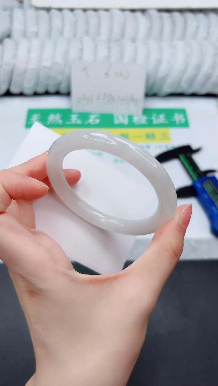 和田玉手镯未镶嵌140-58.1BY X