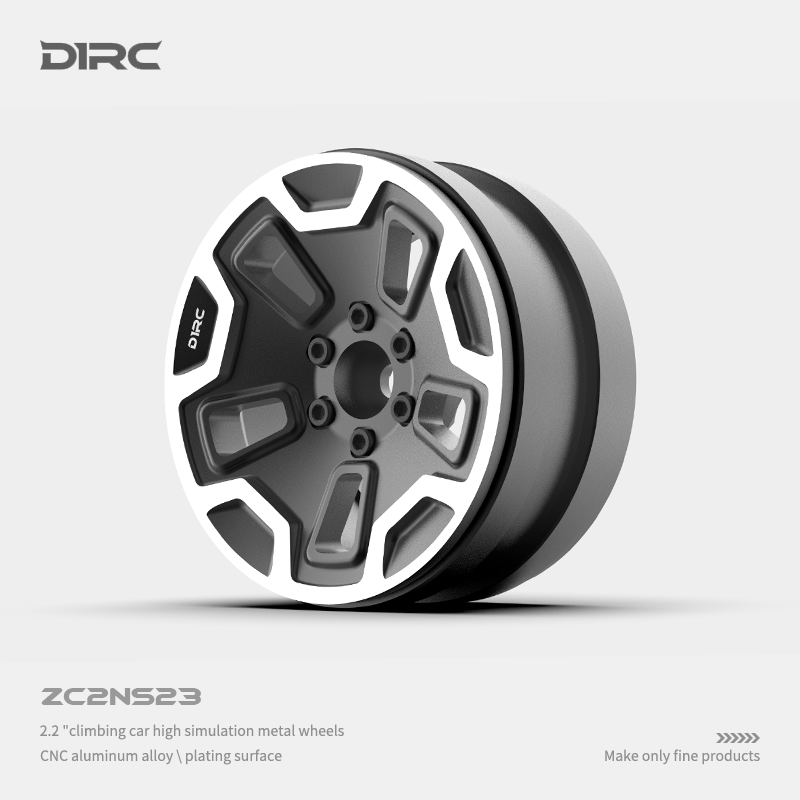 D1RC 卢比肯 2.2寸金属攀爬车仿真轮毂TRX4 scx10三代（ZC2NS23）