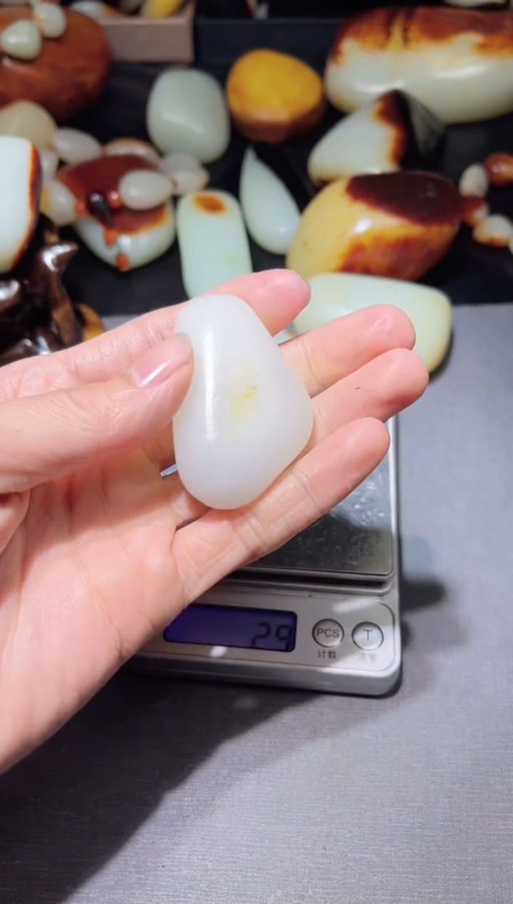 【闪购商品】和田玉（子料）挂件未镶嵌YL-ZZ-2.15-54