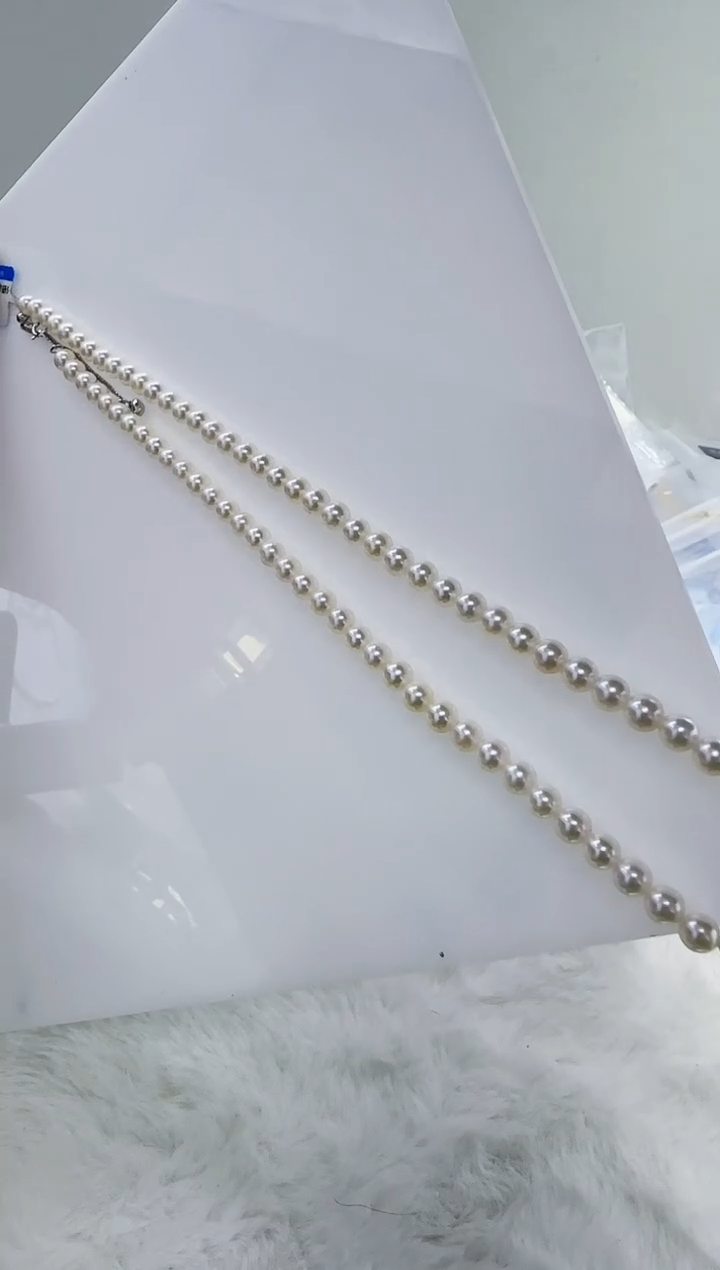 未镶嵌海水珍珠DA珍珠串链 t917