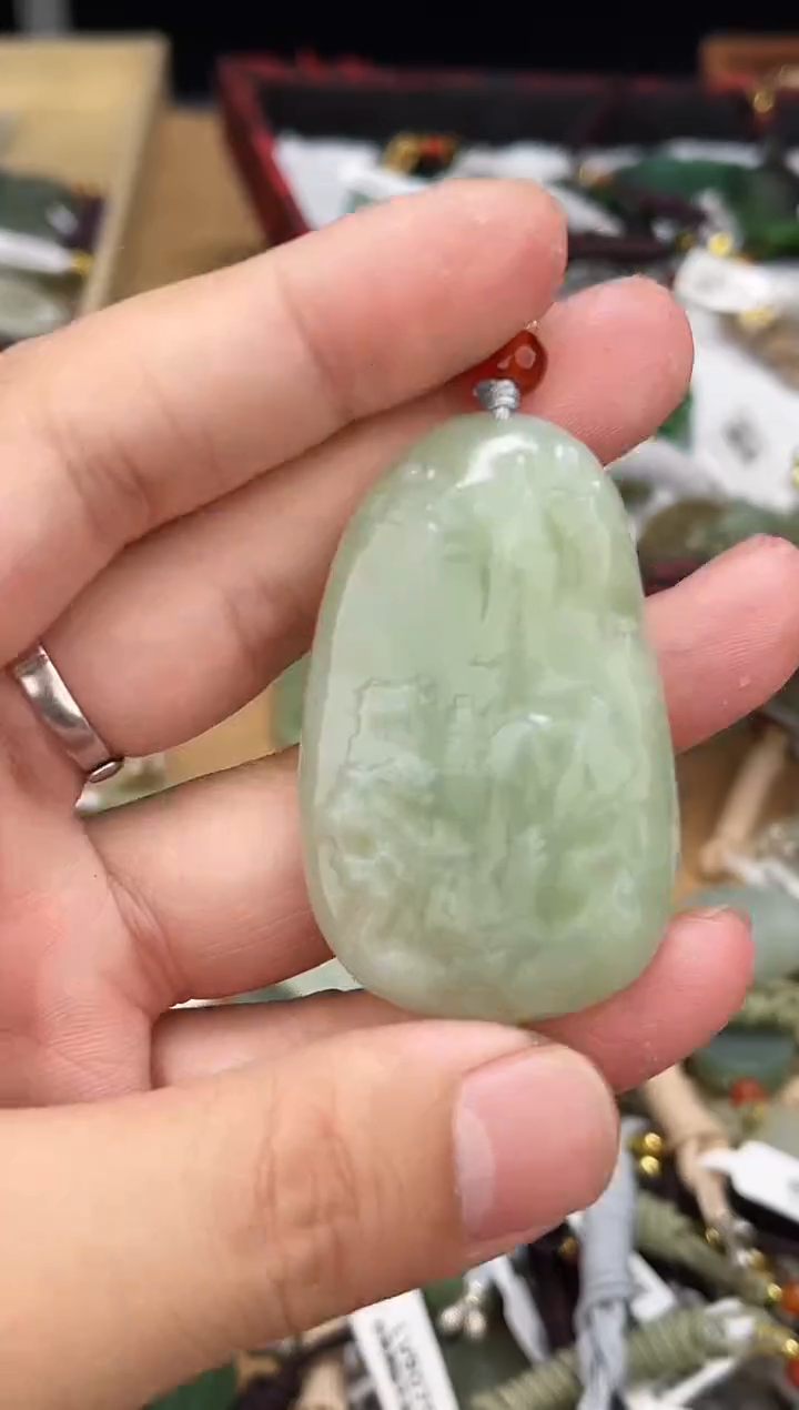 颈饰未镶嵌和田玉1