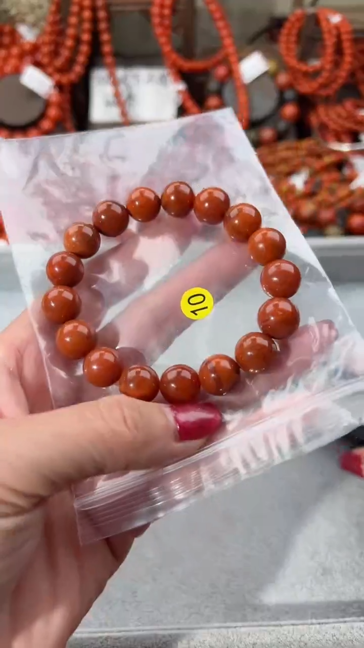 【闪购商品】南红玛瑙手串未镶嵌11